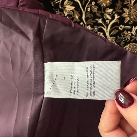 Rampage || purple puffer parka - Picture 3 of 7